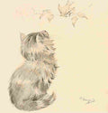 Herford Oliver Kittens Garden Verses 23 A4 Photo Print