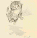 Herford Oliver Kittens Garden Verses 4 A4 Photo Print