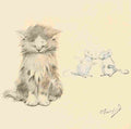 Herford Oliver Kittens Garden Verses 5 A4 Photo Print
