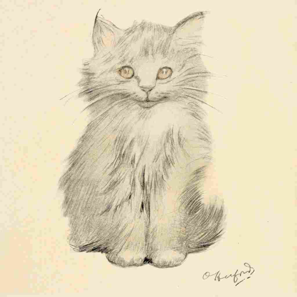 Herford Oliver Kittens Garden Verses 9 A4 Photo Print