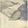 Herford Oliver Rubaiyat Persian Kitten 1906 13 A4 Photo Print