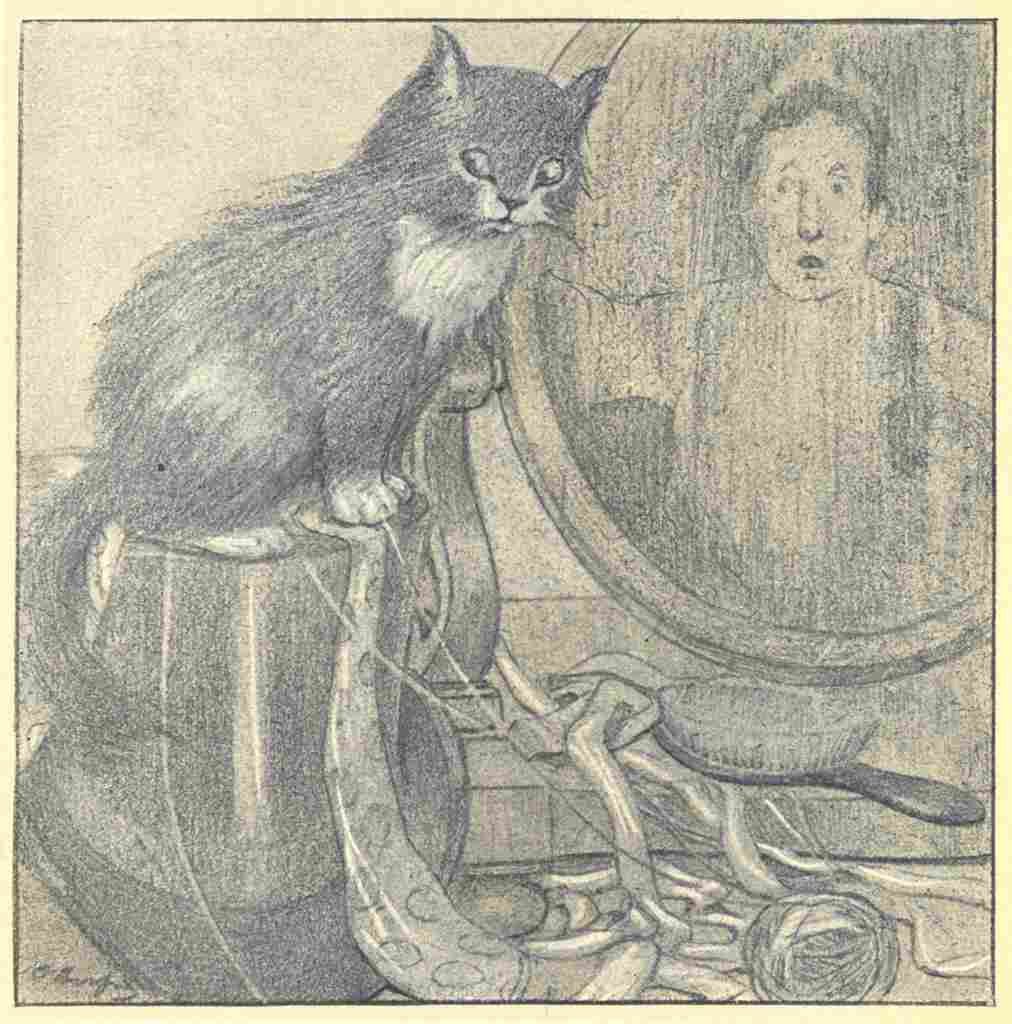 Herford Oliver Rubaiyat Persian Kitten 1906 24 A4 Photo Print
