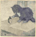 Herford Oliver Rubaiyat Persian Kitten 1906 25 A4 Photo Print