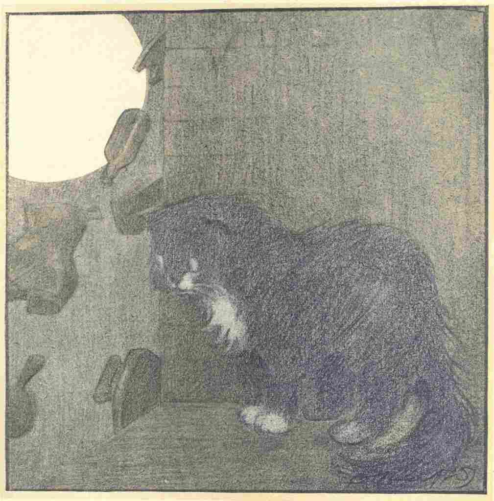 Herford Oliver Rubaiyat Persian Kitten 1906 30 A4 Photo Print