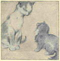 Herford Oliver Rubaiyat Persian Kitten 1906 31 A4 Photo Print
