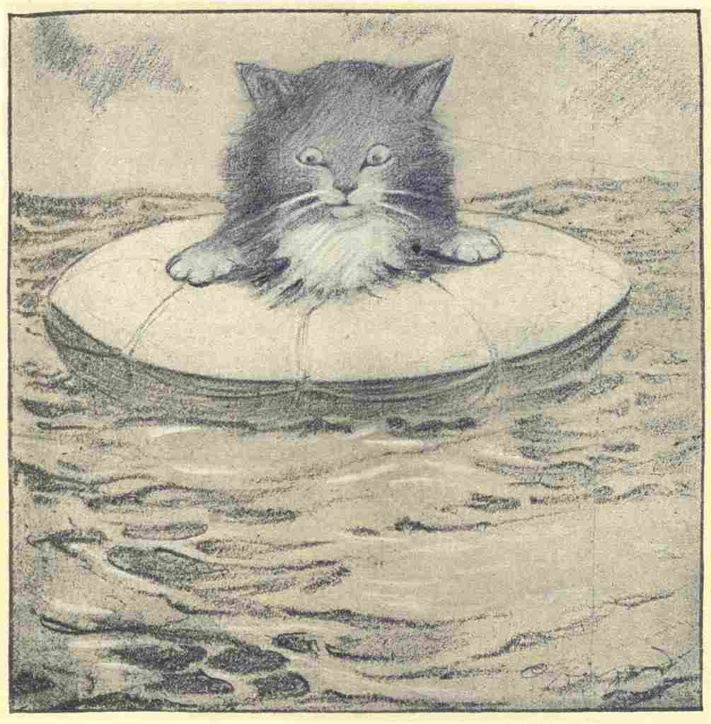 Herford Oliver Rubaiyat Persian Kitten 1906 35 A4 Photo Print