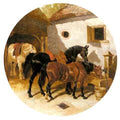 Herring Jnr John Frederick The Farmyard A4 Photo Print