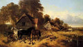 Herring John Frederick A Flourishing Farmyard A4 Photo Print