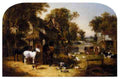 Herring John Frederick An English Farmyard Idyll A4 Photo Print