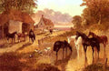 Herring John Frederick The Evening Hour A4 Photo Print