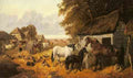 Herring Jr John Frederick Bringing In The Hay A4 Photo Print