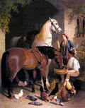 Herring Snr John Frederick Feeding The Arab A4 Photo Print