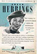 Herrings Vintage Advert A4 Photo Print