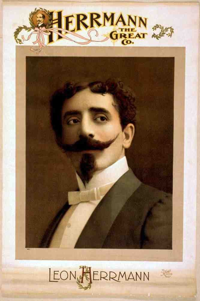 Herrmann 2 Magic Magician Vintage A4 Photo Print