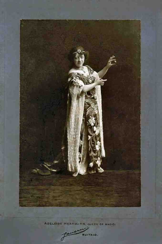 Herrmann Adelaide Magic Magician Vintage A4 Photo Print