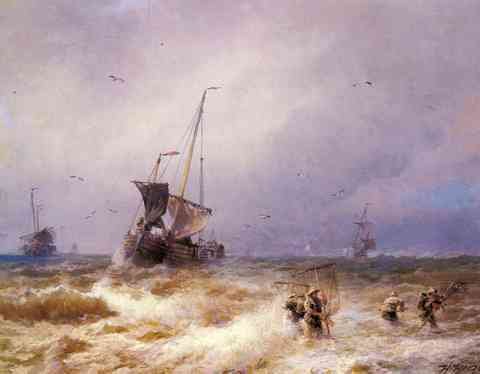 Herzog Hermann Fishing Scenes Pic2 A4 Photo Print