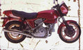 Hesketh V1000 1982 Aged Vintage A4 Photo Print
