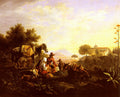 Hess Peter Heinrich Lambert von Picking The Grapes Art A4 Photo Print