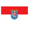 Hessen Flag N1181 A4 Photo Print