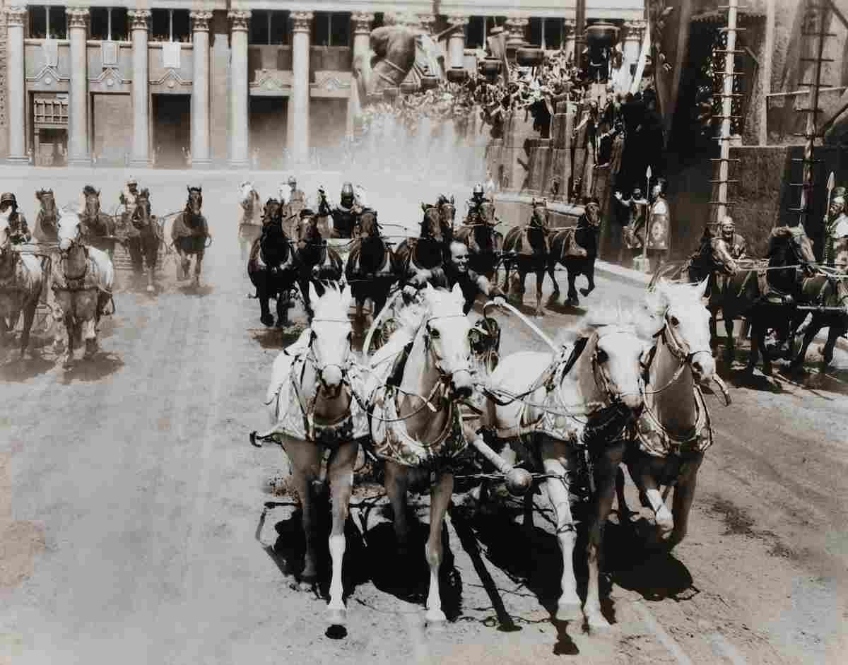 Heston Charlton Ben Hur 09S film star poster A4 Photo Print