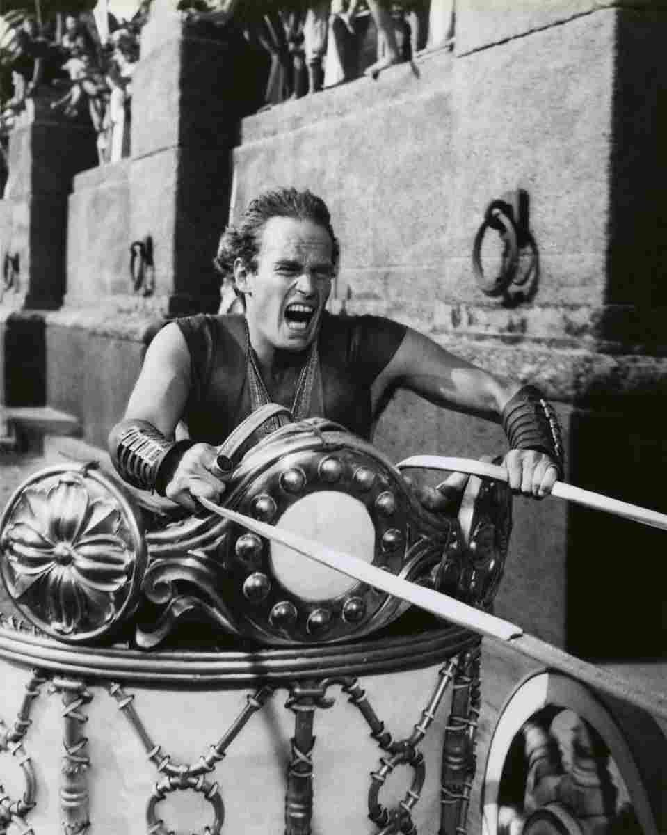 Heston Charlton Ben Hur 11 film star poster A4 Photo Print