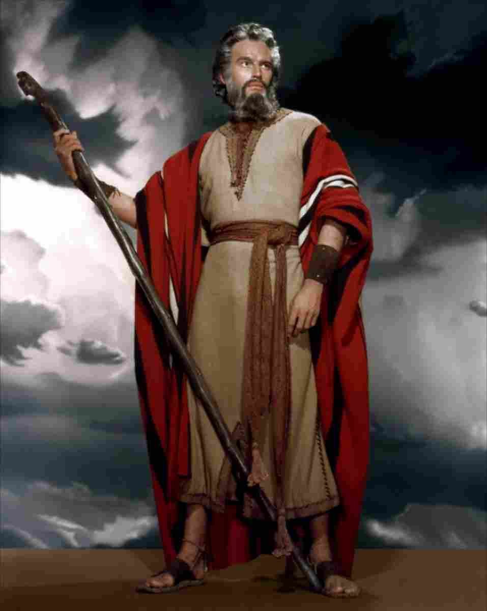 Heston Charlton Ten Commandments The 08 film star poster A4 Photo Print