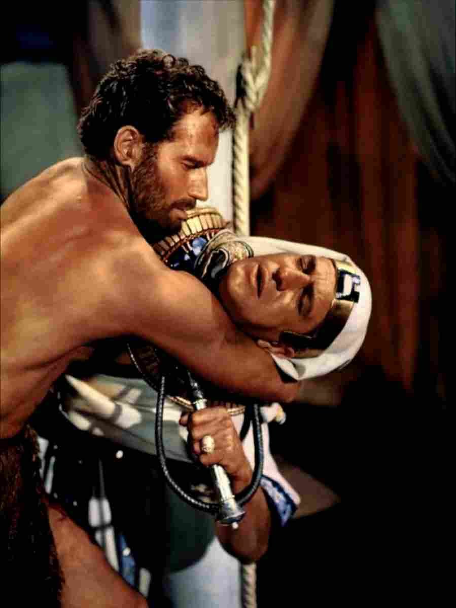 Heston Charlton Ten Commandments The 2 film star poster A4 Photo Print