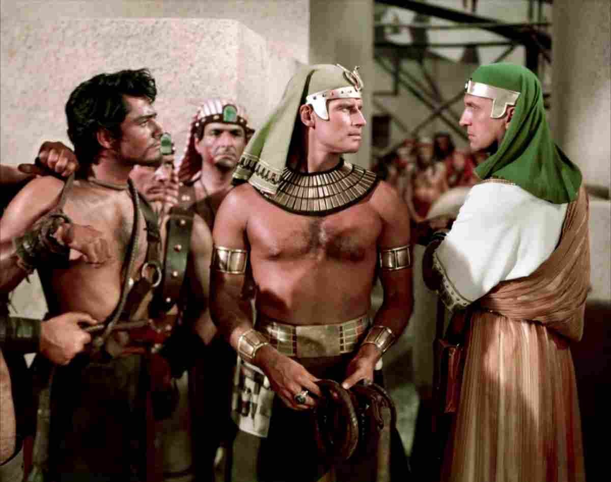 Heston Charlton Ten Commandments The 3 film star poster A4 Photo Print