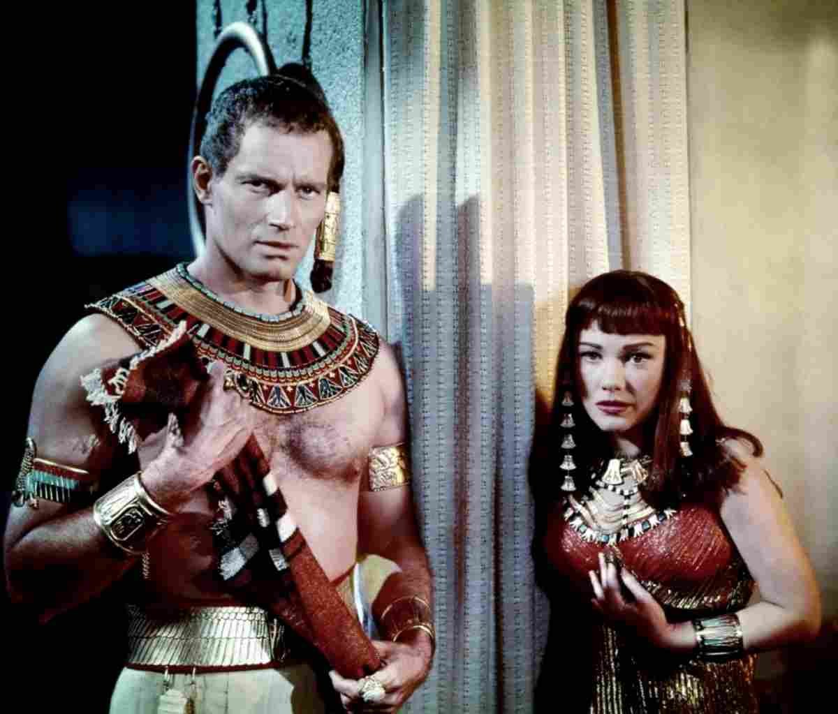 Heston Charlton Ten Commandments The 6 film star poster A4 Photo Print