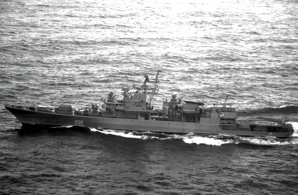 Hetman Sahaydachniy U130 Frigate A4 Photo Print