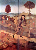 Heuwagen The Pilgrimage Of Life Bosch A4 Photo Print