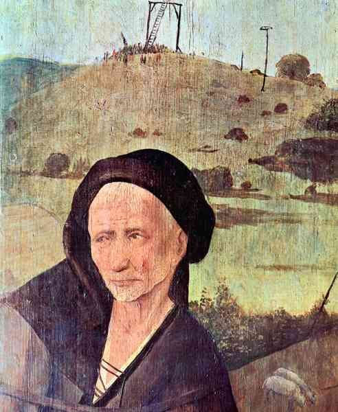 Heuwagen The Pilgrimage of life detail by Bosch A4 Photo Print