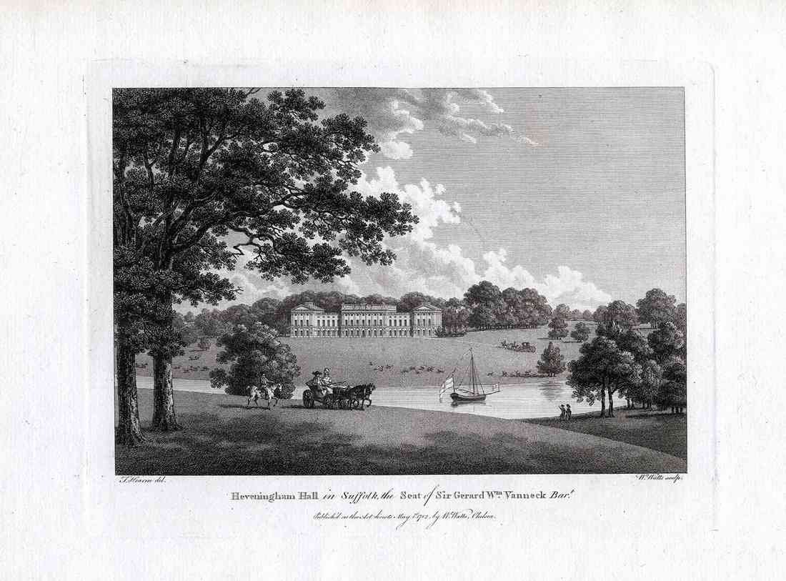 Heveningham Hall Suffolk Van Neck Uk Watts 1779 A4 Photo Print