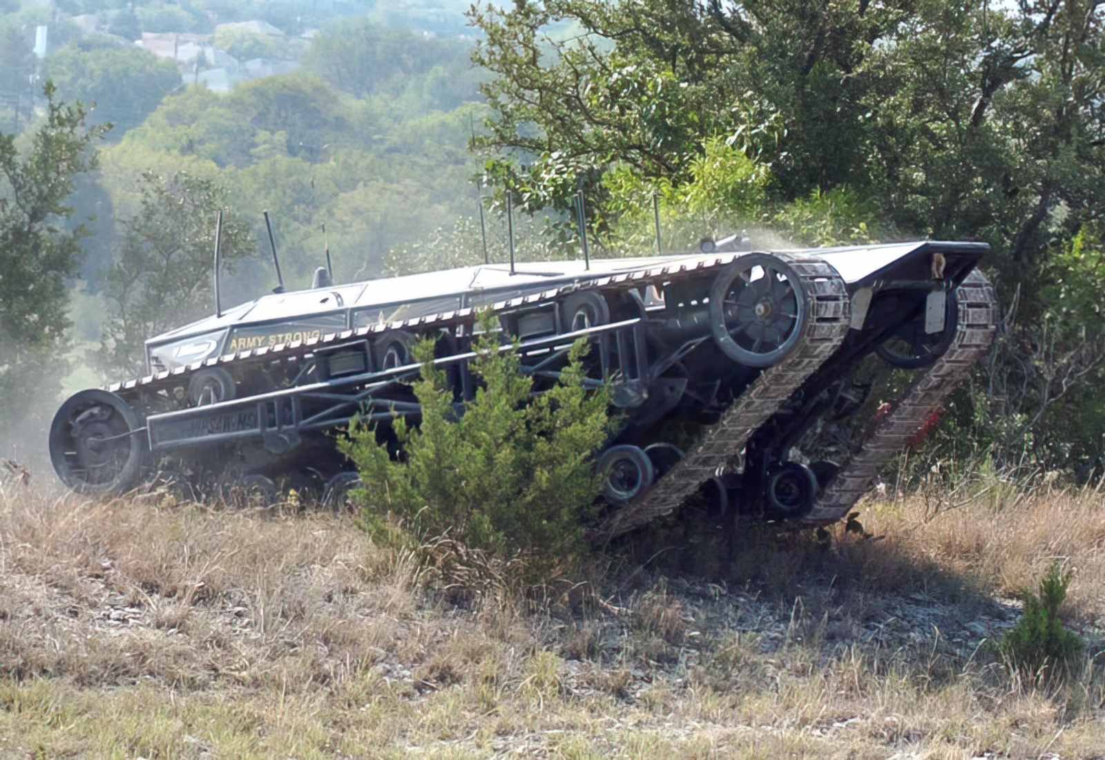 Hh Technologies Ripsaw Unmanned Light Tank A4 Photo Print