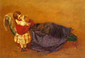 Hicks George Elgar Mother And Child A4 Photo Print