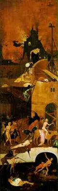 Hieronymus Bosch Haywain Right Wing Of The Triptych A4 Photo Print