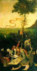 Hieronymus Bosch The Ship Of Fools2 A4 Photo Print