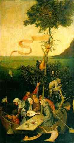 Hieronymus Bosch The Ship Of Fools2 A4 Photo Print