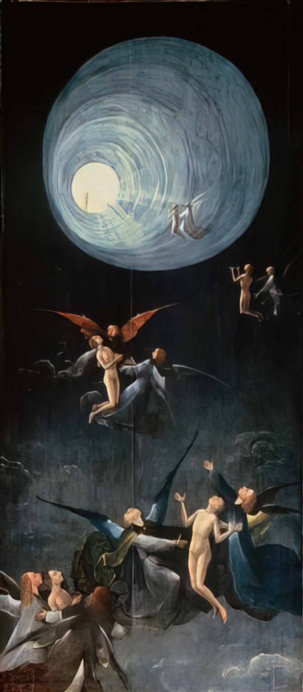 Hieronymus Bosch ascent of the blessed Art A4 Photo Print