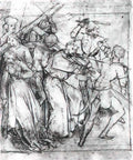 Hieronymus Bosch christ carrying the cross Art A4 Photo Print