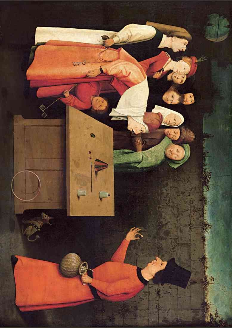 Hieronymus Bosch the conjuror 2 A4 Photo Print