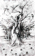 Hieronymus Bosch the hearing forest and the seeing field Art A4 Photo Print