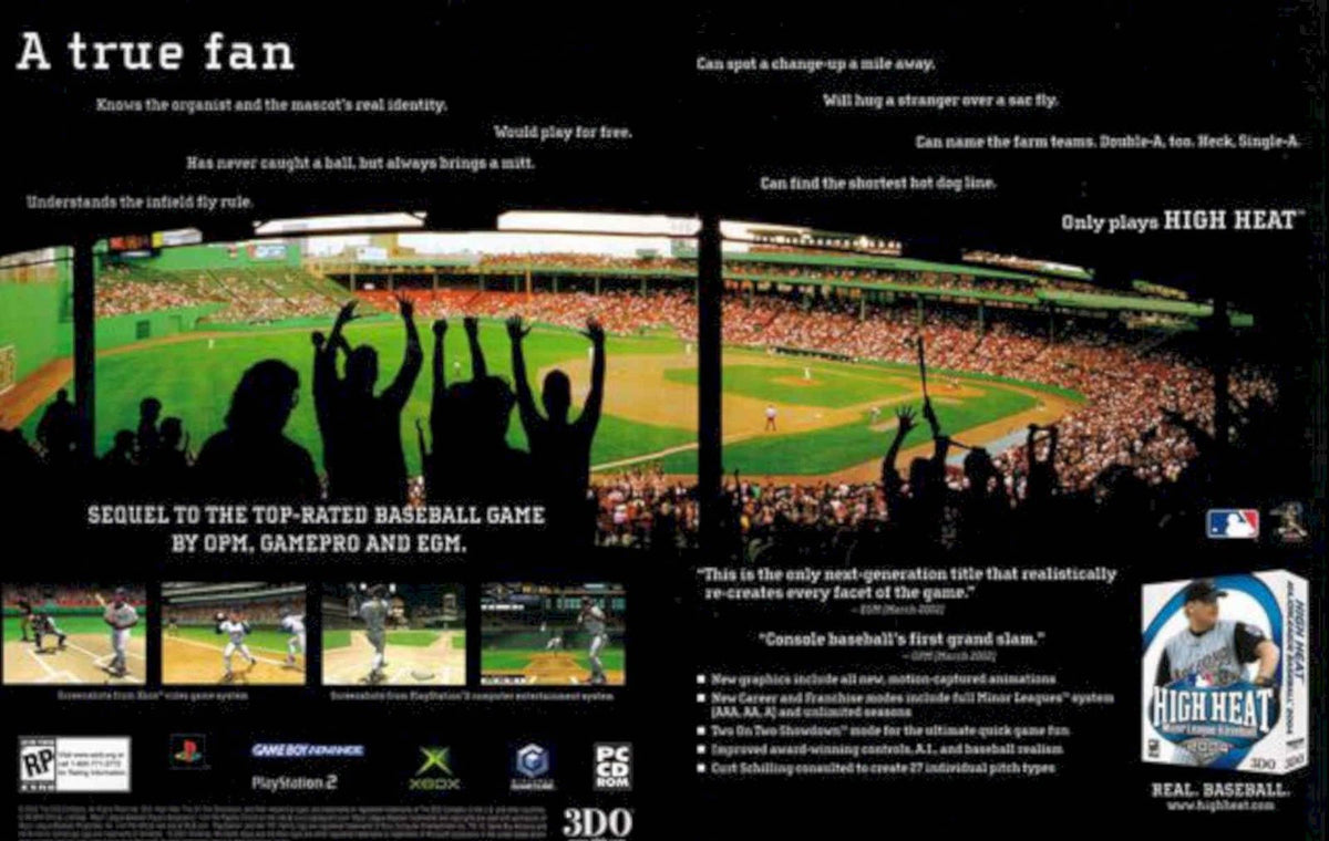 High Heat Baseball 1 Vintage Retro Advert Poster A4 Photo Print
