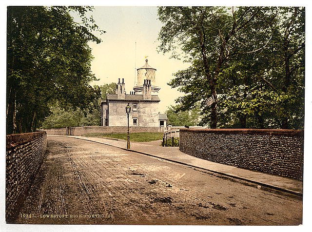 High Lighthouse Lowestoft Vintage A4 Photo Print