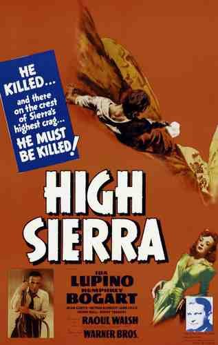  High Sierra 01 film star poster A4 Photo Print