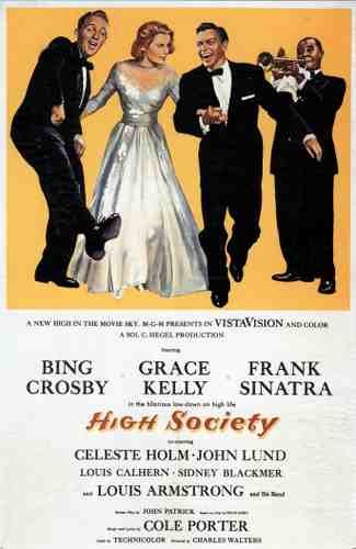  High Society 01 film star poster A4 Photo Print