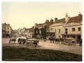 High Street Battle Vintage A4 Photo Print