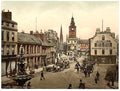 High Street Dumfries Vintage A4 Photo Print