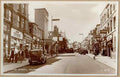 High Street Road Uk 11602 Vintage A4 Photo Print