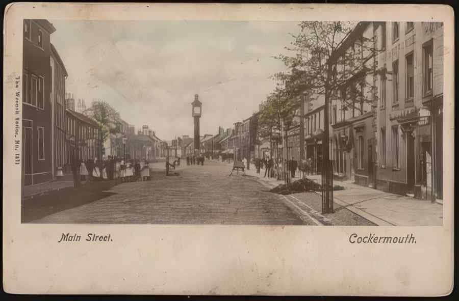 High Street Road Uk Ecu19792 Vintage A4 Photo Print
